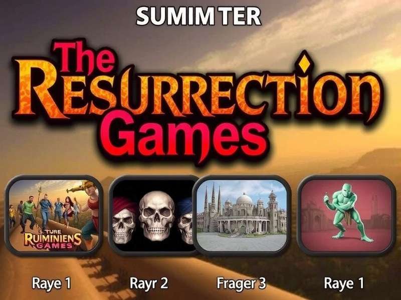 Game development team at Resurrection Games